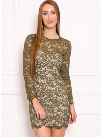 Vestido de encaje de mujer Guess - Verde -