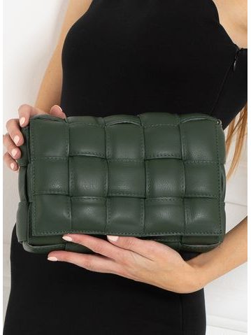 Real leather crossbody bag Glamorous by GLAM - Green -