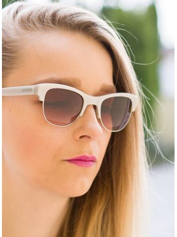 Moschino sluneční brýle béžové -