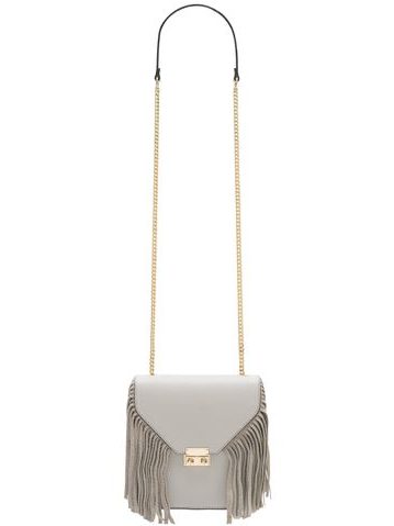 Női bőr crossbody Glamorous by GLAM - Szürke -