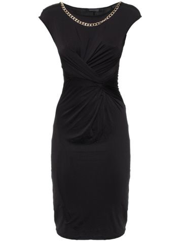 Ľahké šaty Guess by Marciano so zdobením - čierne -