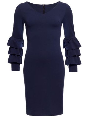 Vestido de mujer para todos los días Glamorous by Glam - Azul oscuro -