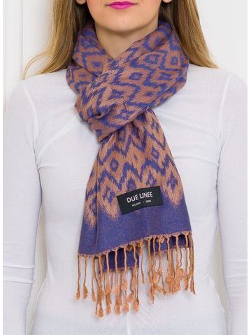 Women's scarf Due Linee - Violet -