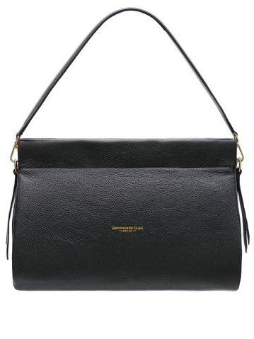 Bolso de hombro de cuero para mujer Glamorous by GLAM - Negro -