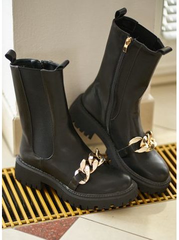 Boots GLAM&GLAMADISE - Black -