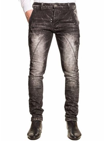 Men’s jeans - Black-white -