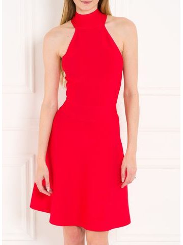Guess by Marciano bandážové šaty - červená -