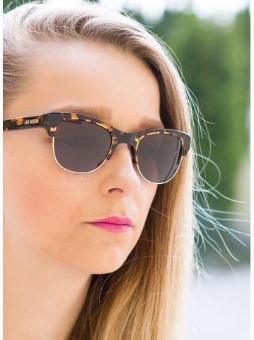 Női napszemüveg Moschino - Barna -