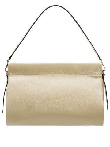 Bolso de hombro de cuero para mujer Glamorous by GLAM - Beige -