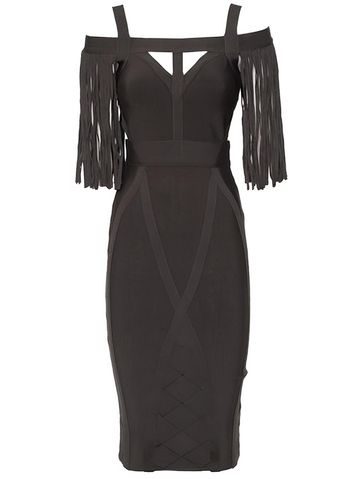 Vestido vendaje de mujer Guess by Marciano - Negro -