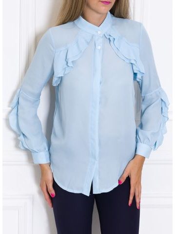 Women's top Due Linee - Blue -