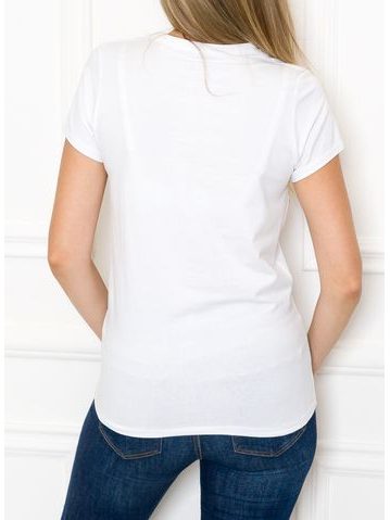 Dámské tričko GLAM bílé -