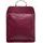 Women's real leather backpack Glamorous by GLAM - Wine -