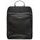 Women's real leather backpack Glamorous by GLAM - Black -