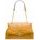 Real leather shoulder bag Glamorous by GLAM - Yellow -