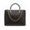Real leather handbag Glamorous by Glam - Brown -
