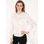 Top de mujer Due Linee - Blanco -