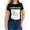 Women's T-shirt Due Linee - Black -