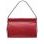 Bolso de hombro de cuero para mujer Glamorous by GLAM - Rojo -