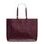 Bolso de hombro de cuero para mujer Guy Laroche Paris - Borgoña -