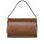 Bolso de hombro de cuero para mujer Glamorous by GLAM - Marrón -