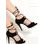 Women's sandals GLAM&GLAMADISE - Black -