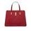 Bolso de cuero de mano para mujer Glamorous by GLAM - Rojo -