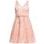 Lace dress Due Linee - Pink -