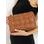 Real leather crossbody bag Glamorous by GLAM - Brown -