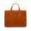 Real leather handbag Glamorous by GLAM Santa Croce - Brown -