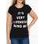 Women's T-shirt Due Linee - Black -