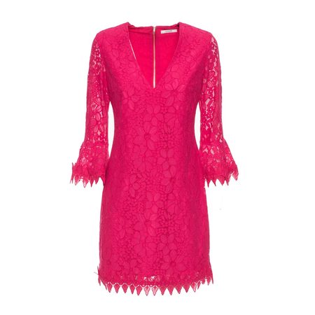 Vestido de encaje de mujer Guess - Rosa -