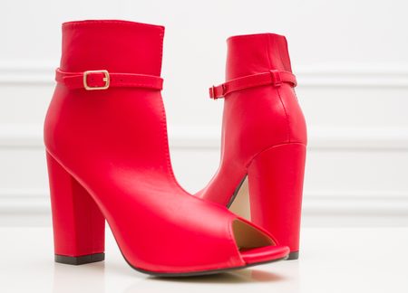 Botines de mujer GLAM&GLAMADISE - Rojo -