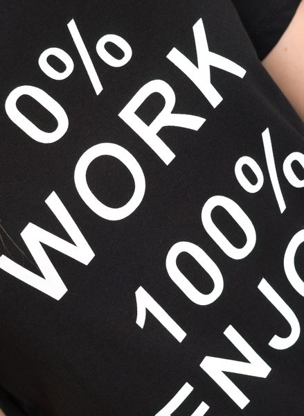 Dámské tričko Work černé -