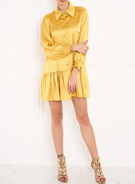 Italian dress CIUSA SEMPLICE - Yellow -