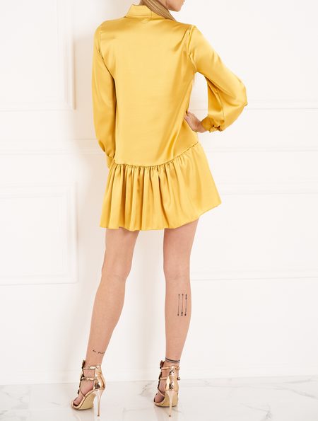 Italian dress CIUSA SEMPLICE - Yellow -