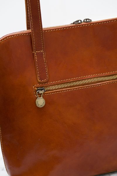 Dámská kožená kabelka s dlouhými poutky - coyo -