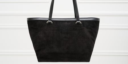 Cavalli Class kabelka kožená černá -