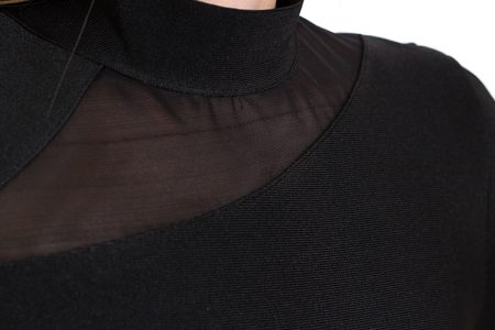 Vestido vendaje de mujer Due Linee - Negro -