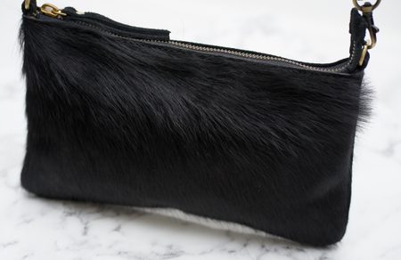 Leather clutch Glamorous by GLAM - Black -