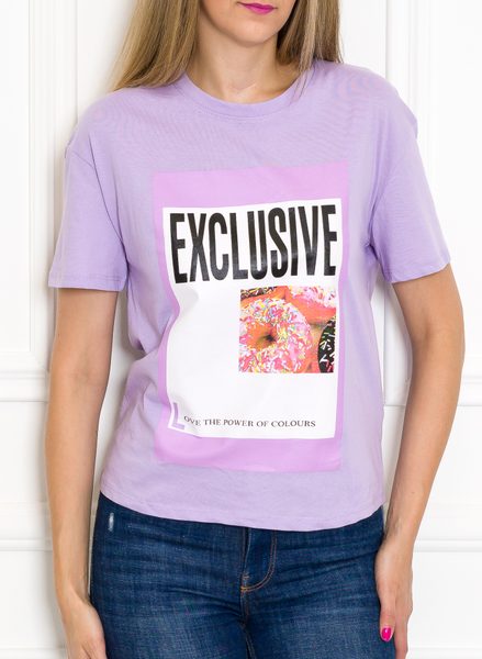 Dámské tričko Exclusive fialové -