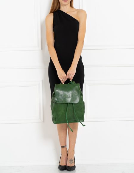 Bőr női táska Glamorous by GLAM Santa Croce - Zöld -