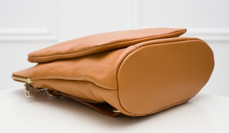 Dámský kožený batoh jednoduchý - coyo -