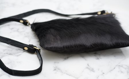 Leather clutch Glamorous by GLAM - Black -