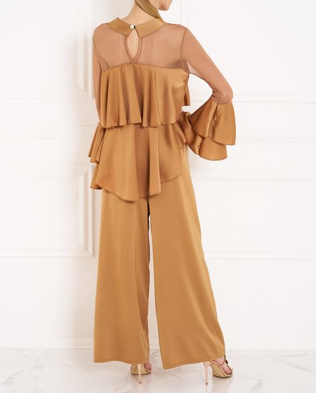 Two-piece set Due Linee - Beige -