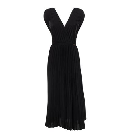 Dámské plizované černé šaty Guess by Marciano -