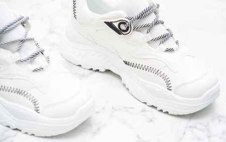Zapatillas deportivas de mujer GLAM&GLAMADISE - Blanco -