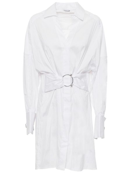 Vypasované košilové šaty Guess by Marciano - bílá -