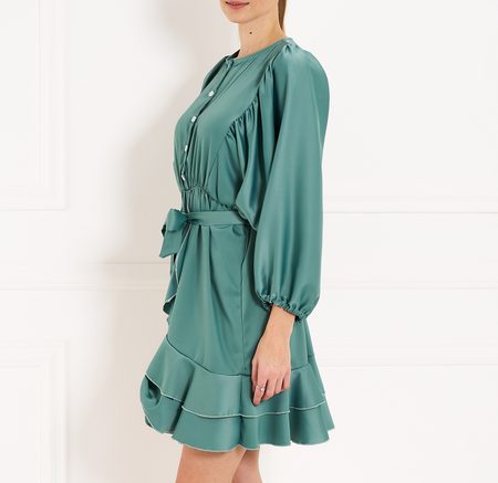 Vestido de mujer Due Linee - Verde -