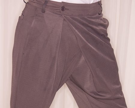 Pánské šedé kalhoty -